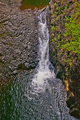 Image showing Waterfall in the Heleakala National Park in Hawai