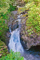Image showing Waterfall in the Heleakala National Park in Hawai