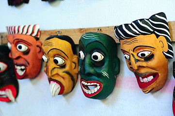 Image showing Traditional masks