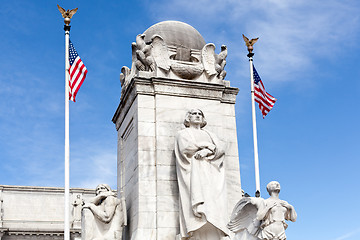 Image showing Columbus Fountain Union Station Washington dc
