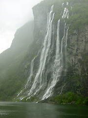 Image showing Seven Sisters in the mist