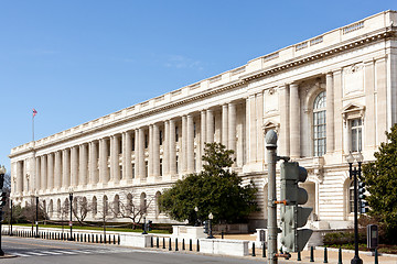 Image showing Russell Senate office building facade Washington