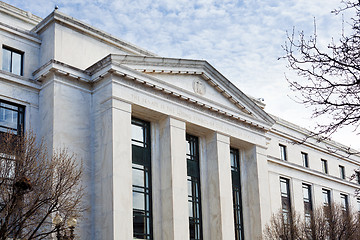 Image showing Dirksen Senate office building facade Washington