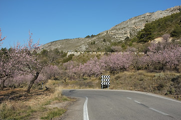 Image showing Mountain road