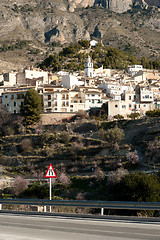 Image showing Costa Blanca road