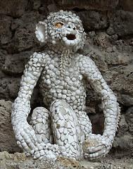 Image showing ape sculpture