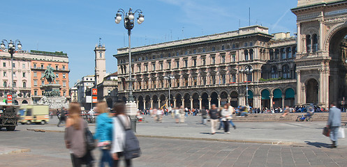 Image showing Piazza Duomo, Milan