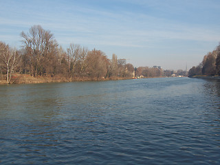 Image showing River Po, Turin, Italy