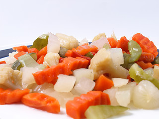 Image showing Mixed vegetables