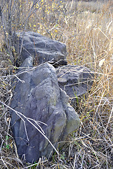 Image showing Big ancient stones