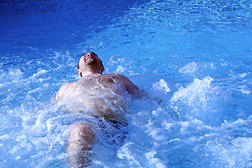 Image showing man in the water