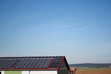Image showing solar on the house