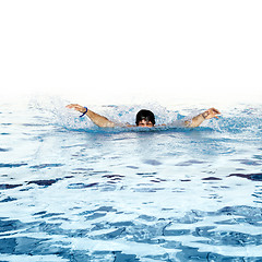 Image showing one can not swim