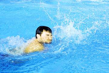 Image showing hobby swimmer