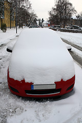 Image showing winter car