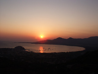 Image showing CORSICA CALVI Bay of Calvi