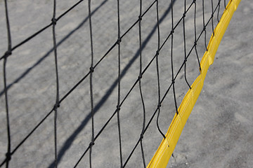 Image showing volley ball net