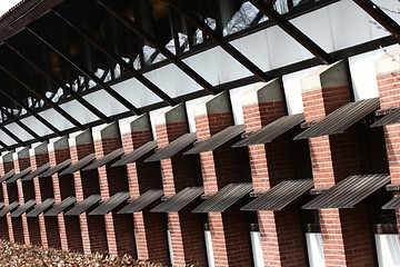 Image showing house brick wall