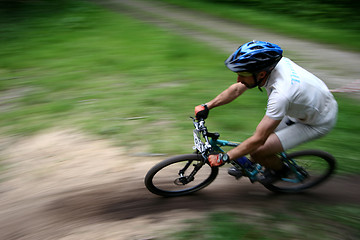 Image showing bike race