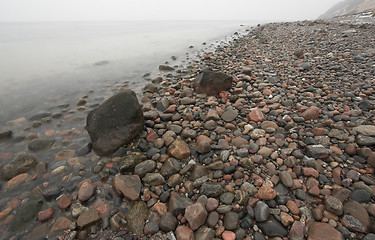 Image showing stone beach