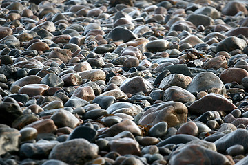 Image showing ocean stones