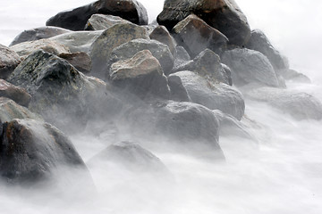 Image showing ocean stones