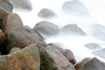 Image showing ocean stones