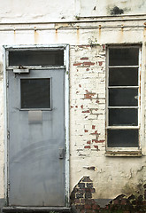 Image showing old house brick wall