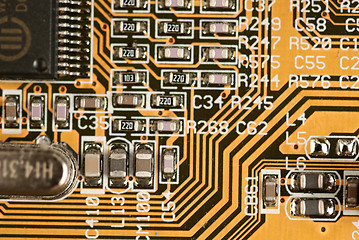 Image showing circuit board