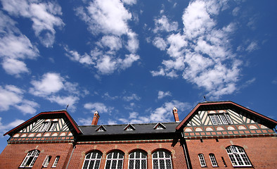 Image showing house brick wall