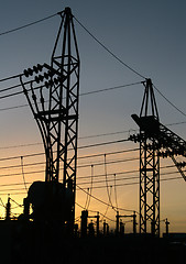 Image showing electricity plant