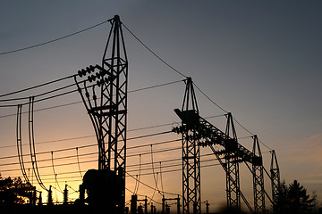 Image showing electricity plant