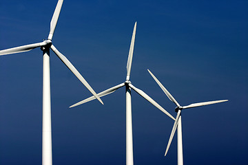 Image showing electricity wind mills