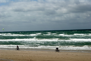 Image showing beach activities