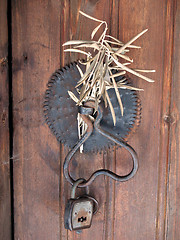 Image showing Old Door Handle