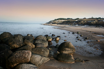 Image showing ocean stones