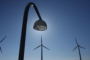Image showing electricity wind mills