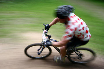 Image showing bike race