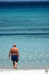 Image showing CORSICA CALVI Beach of Calvi