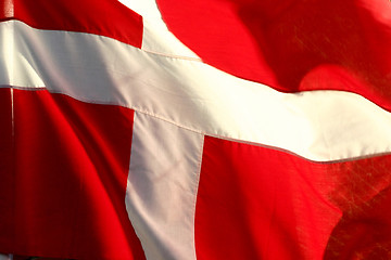 Image showing Danish flag