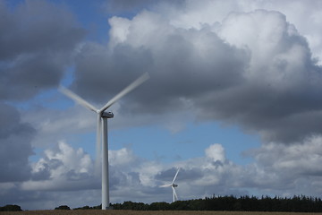 Image showing electricity wind mills