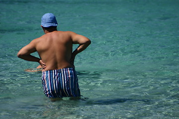 Image showing CORSICA CALVI Beach of Calvi