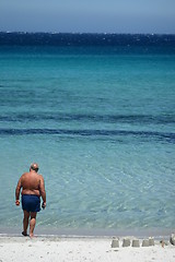 Image showing CORSICA CALVI Beach of Calvi