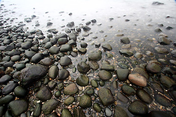 Image showing ocean stones