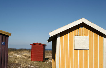 Image showing beach house in the noth seeland