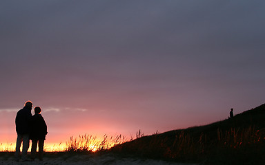 Image showing beach activities