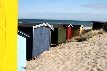 Image showing beach house in the noth seeland