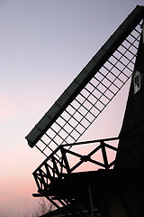 Image showing ancient wind mills