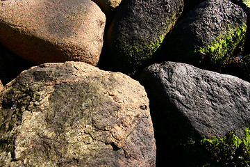 Image showing stone beach