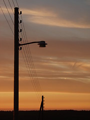 Image showing Street lamps in Venice